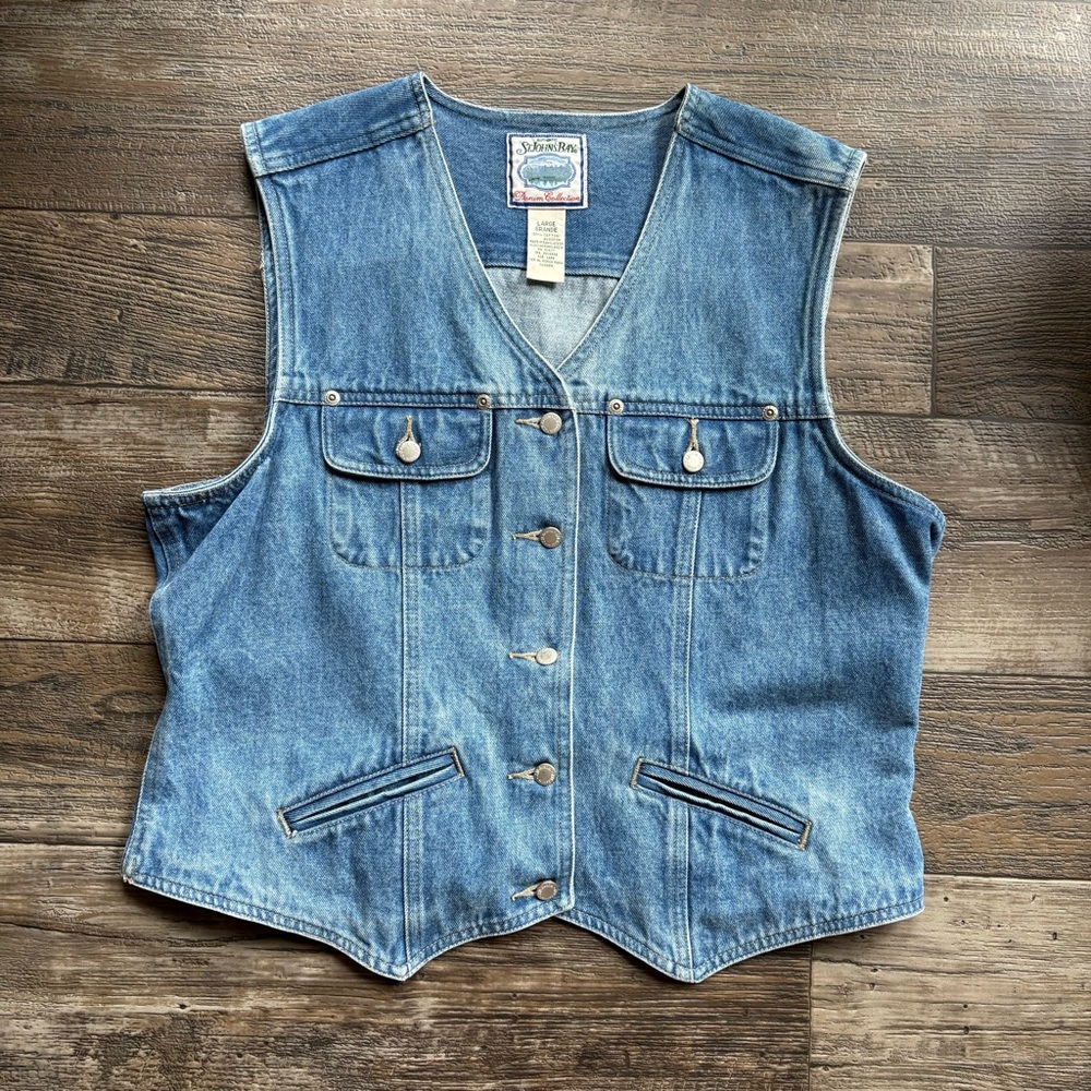 Vintage Denim Vest